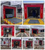 中國南昌，中國石化，隧道9刷電腦洗車機(jī)安裝調(diào)試中